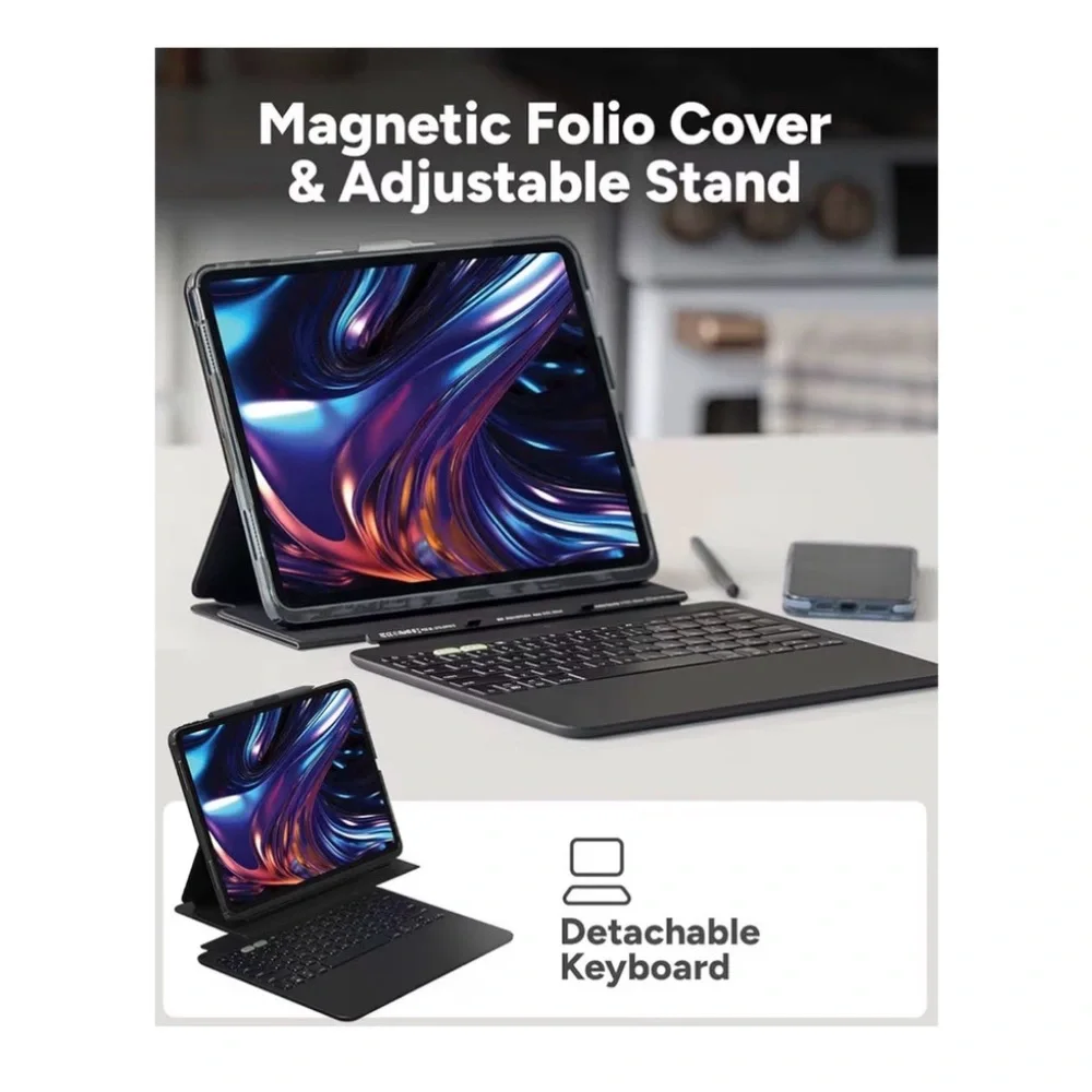 ZAGG iPad Air 11” case with removable keyboard - like new